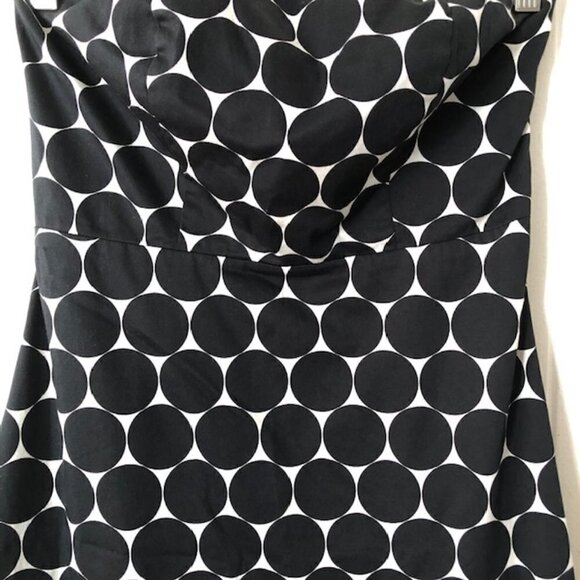 The Limited Polka Dot Strapless Dress - Picture 5 of 8
